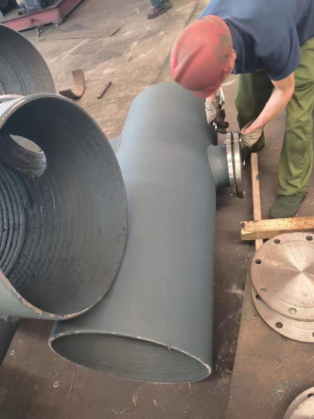 福建耐磨钢管，堆焊耐磨钢管，内壁堆焊耐磨管